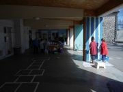 Une fresque à l'école de Mélas