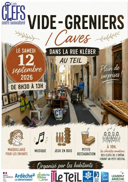 Vide greniers / caves