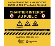 Voie verte interdite au public